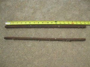 0.5 inch rebar stakes